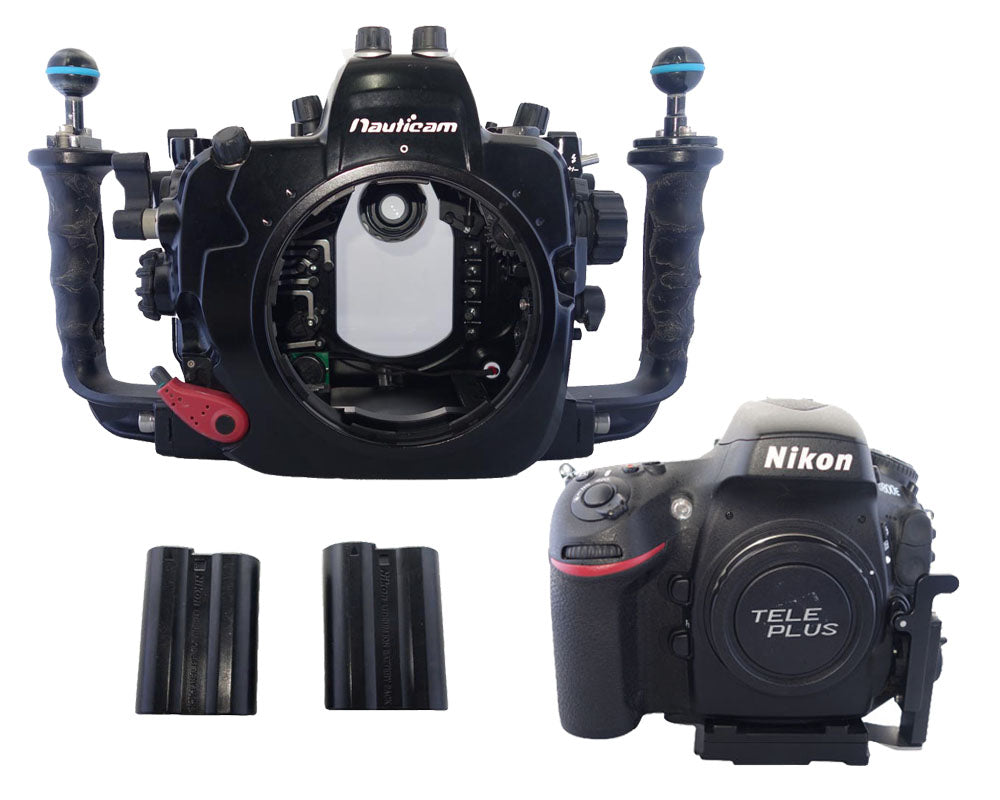 USED NAUTICAM HOUSING FOR NIKON D800 – Splash Underwater Imaging