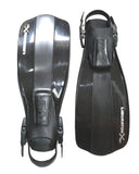 USED TUSA LIBERATOR X10 FINS - BLACK/ SMALL