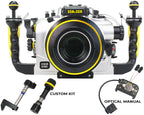 SEA & SEA MDX-αU Underwater Housing For Sony α1, α9II, α7sIII, α7IV, α7RIV, α7RV (Silver)