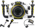 SEA & SEA MDX-αU Underwater Housing For Sony α1, α9II, α7sIII, α7IV, α7RIV, α7RV (Silver)