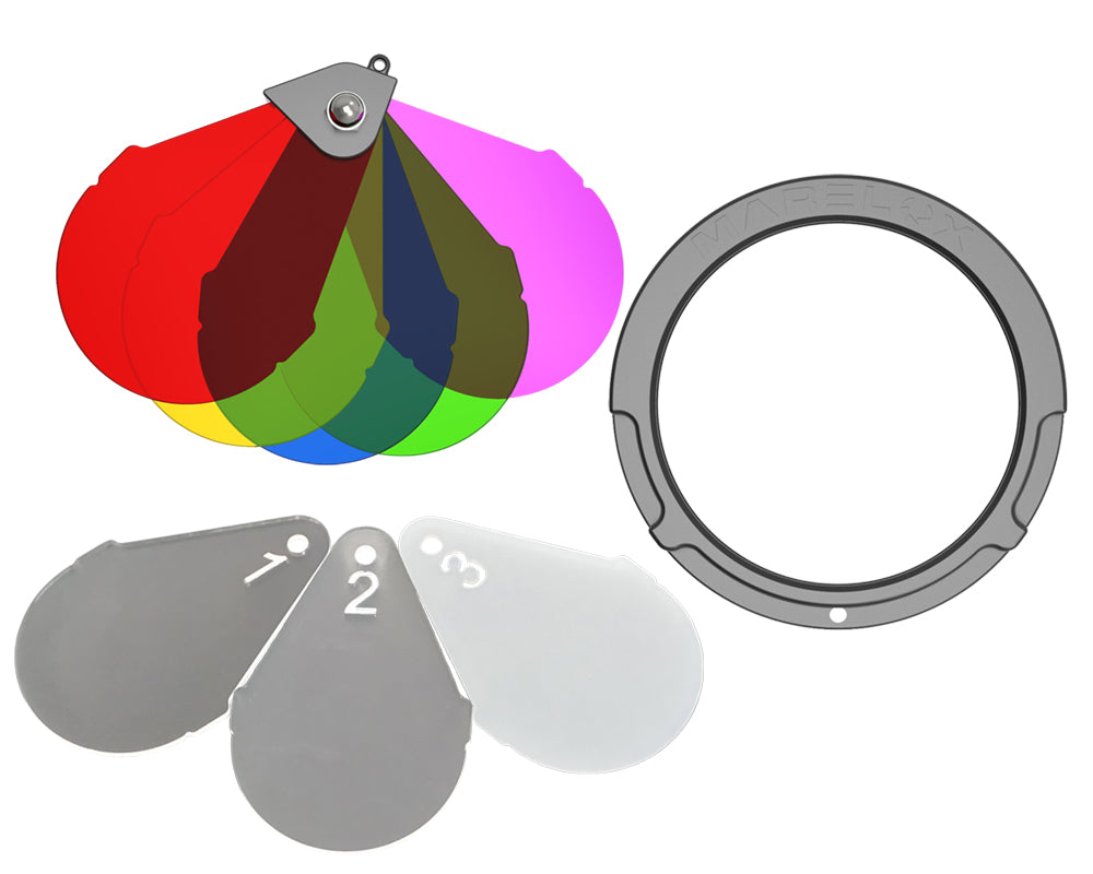 MARELUX Soft Pro Flat Diffuser, Color Filter, External Slot