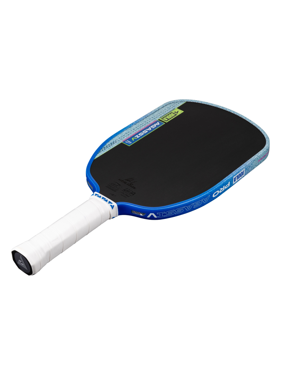 JOOLA Agassi Pro V Special Edition Washed Indigo 16mm Pickleball Paddle