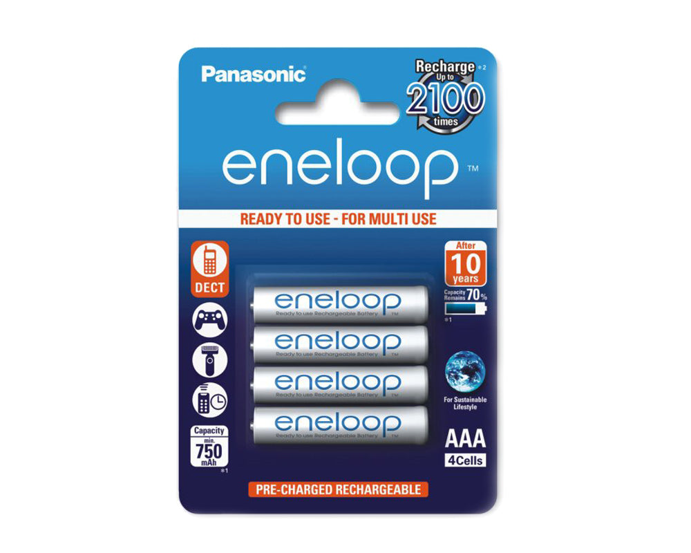 ENELOOP AAAx4 Rechargeable Battery