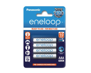 ENELOOP AAAx4 Rechargeable Battery