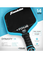 FRANKLIN FS Tour Dynasty 14mm Pickleball Paddle