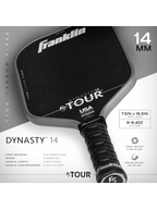 FRANKLIN FS Tour Dynasty 14mm Pickleball Paddle