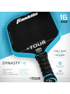 FRANKLIN FS Tour Dynasty 16mm Pickleball Paddle