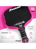 FRANKLIN FS Tour Tempo 16mm Pickleball Paddle