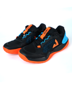 JOOLA FUNKSH1n Pickleball R4LLy Shoes - Black/Autumn Orange-South Bay Blur