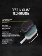 PADDLETEK Tempest Wave Pro-C 14.3mm Pickleball Paddle