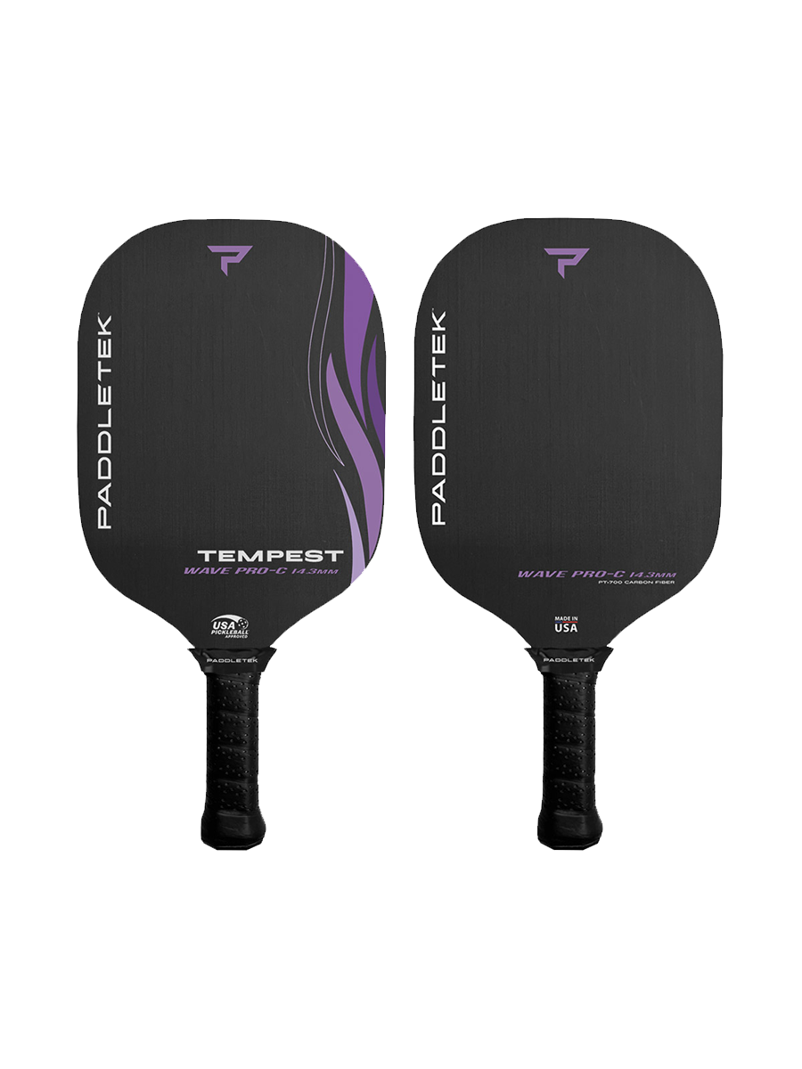 PADDLETEK Tempest Wave Pro-C 14.3mm Pickleball Paddle