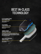 PADDLETEK Tempest Wave Pro-C 14.3mm Pickleball Paddle