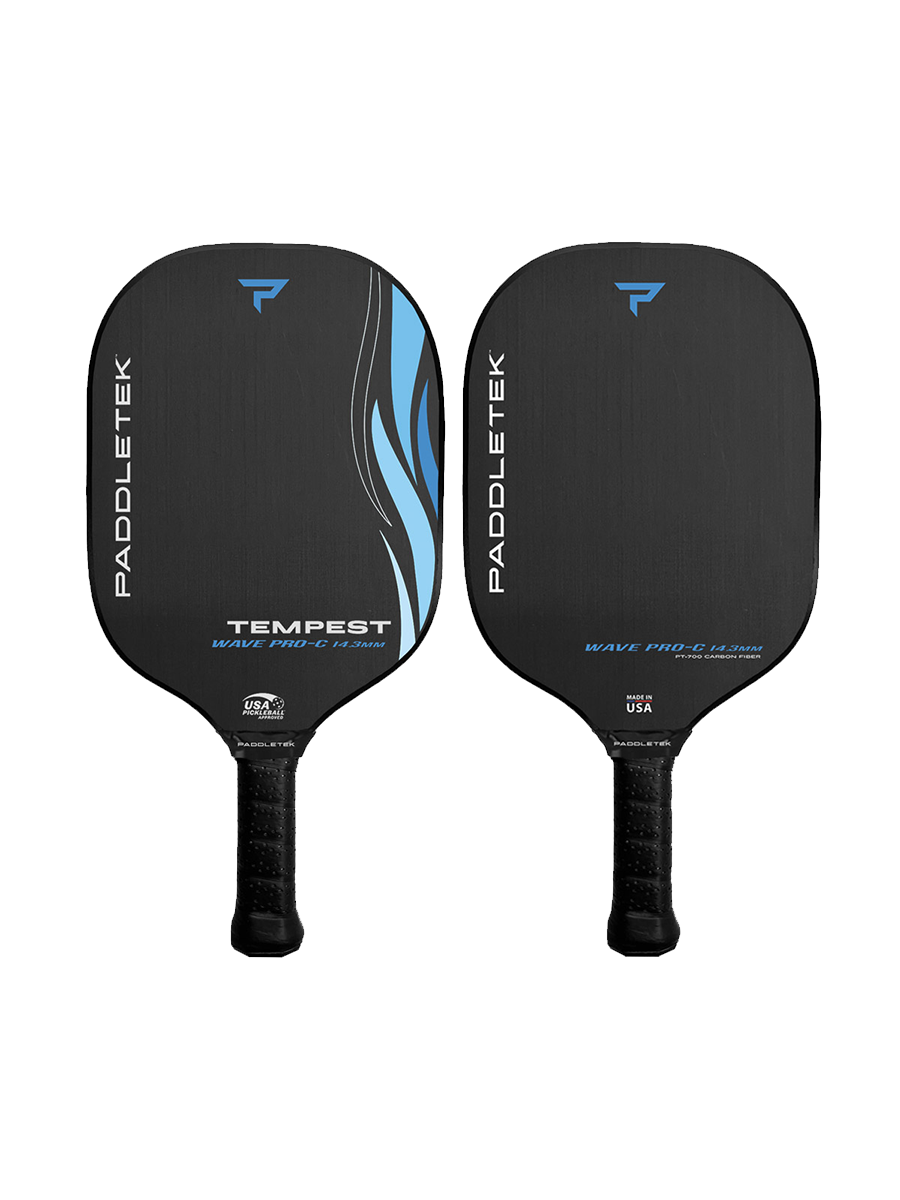 PADDLETEK Tempest Wave Pro-C 14.3mm Pickleball Paddle