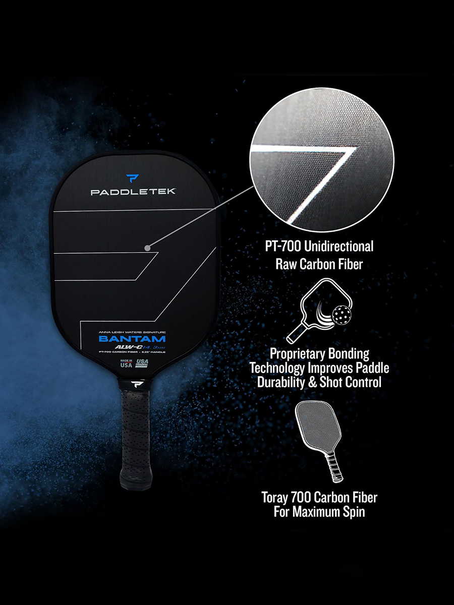 PADDLETEK Bantam ALW-C 14.3mm Pickleball Paddle