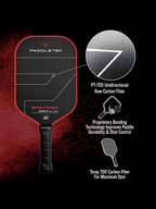PADDLETEK Bantam TKO-C 12.7mm Pickleball Paddle