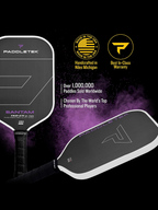 PADDLETEK Bantam TKO-CX 12.7mm Pickleball Paddle