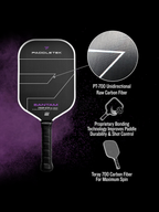 PADDLETEK Bantam TKO-CX 14.3mm Pickleball Paddle