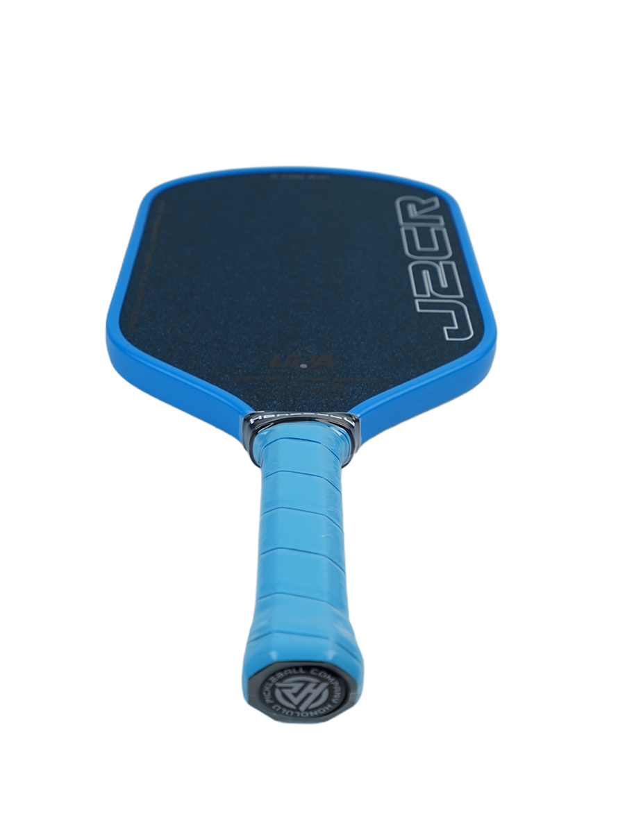 HONOLULU J2CR Crystal Blue™ Endurance Surface™ Pickleball Paddle - 5.5" Grip