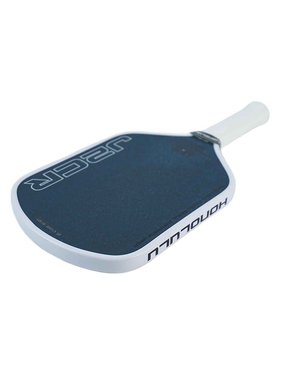 HONOLULU J2CR Crystal Blue™ Endurance Surface™ Pickleball Paddle - 5.5" Grip