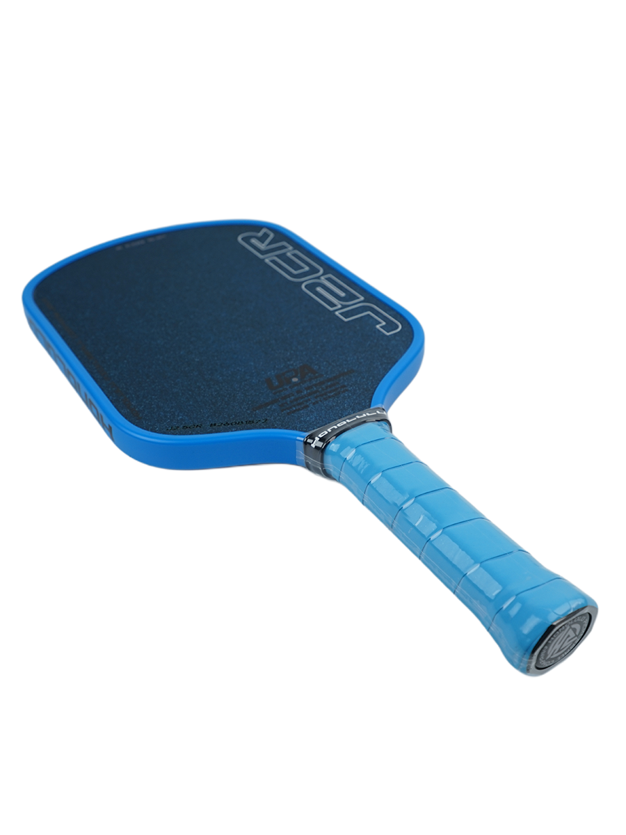HONOLULU J2CR Crystal Blue™ Endurance Surface™ Pickleball Paddle - 6" Grip