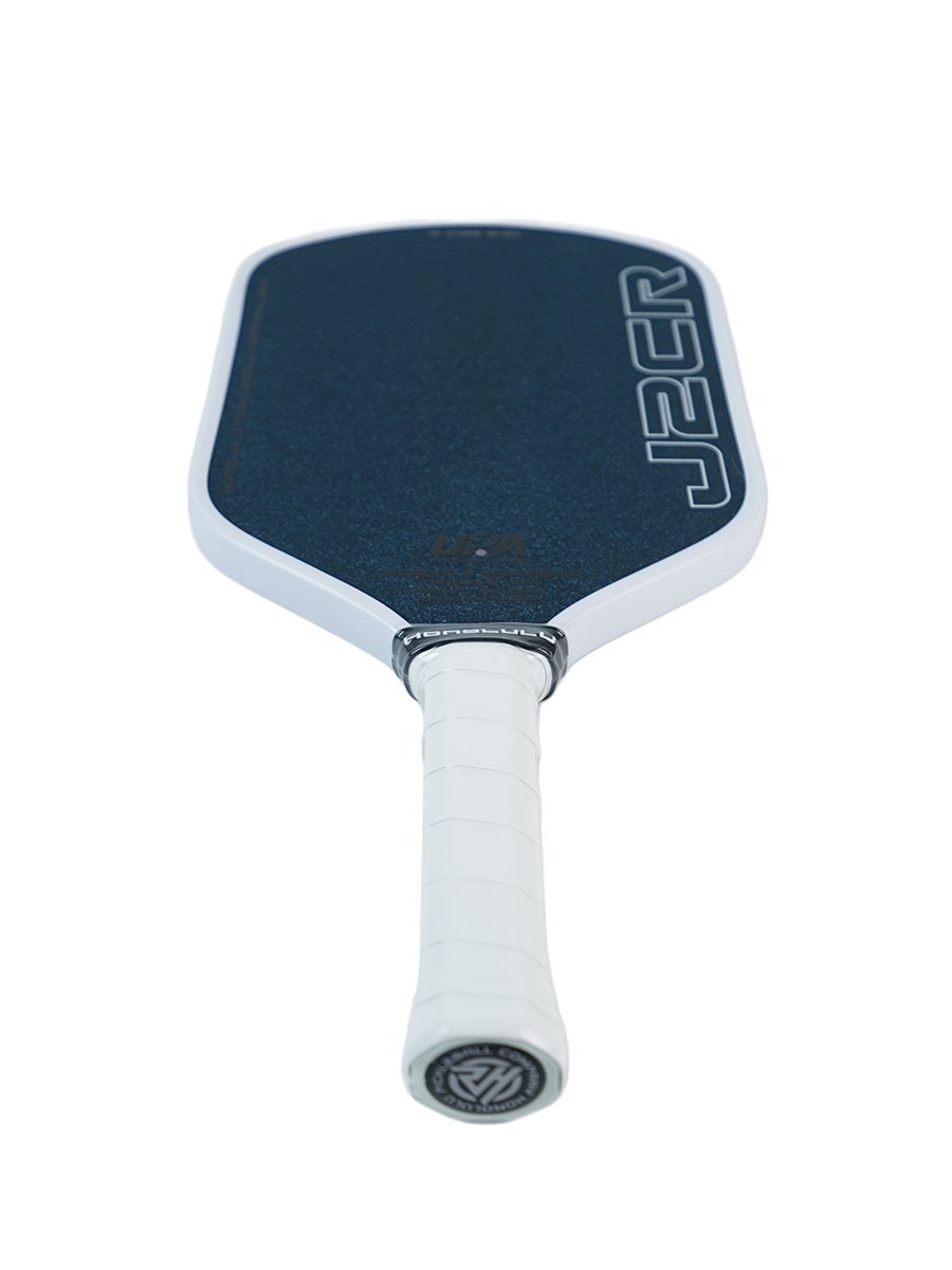 HONOLULU J2CR Crystal Blue™ Endurance Surface™ Pickleball Paddle - 6" Grip