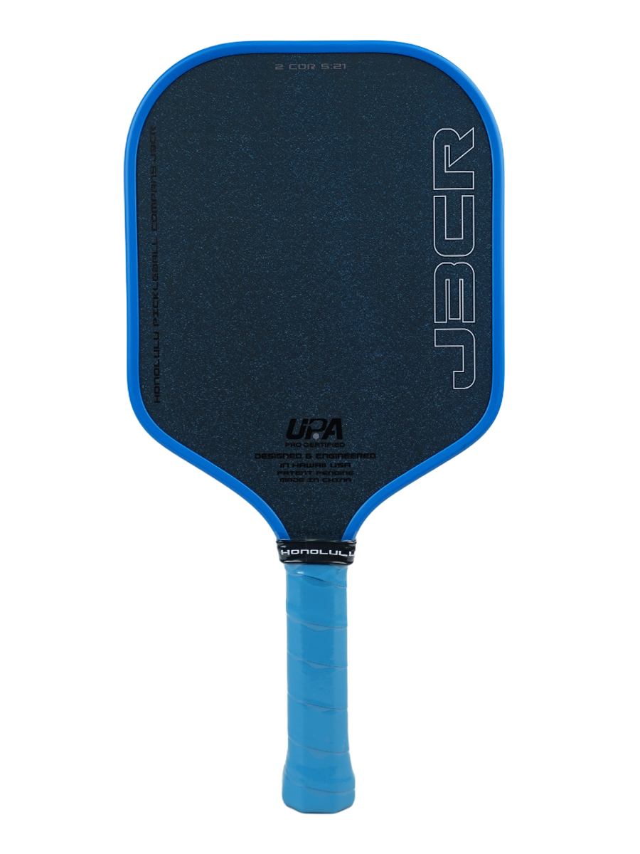HONOLULU J3CR Crystal Blue™ Endurance Surface™ Pickleball Paddle