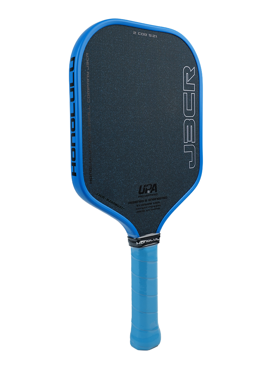 HONOLULU J3CR Crystal Blue™ Endurance Surface™ Pickleball Paddle