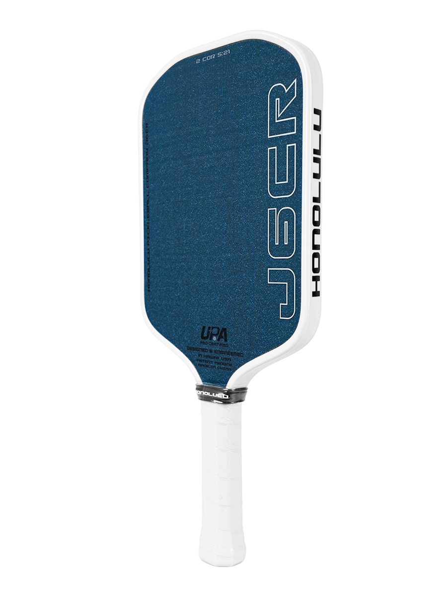 HONOLULU J6CR Crystal Blue™ Endurance Surface™ Pickleball Paddle