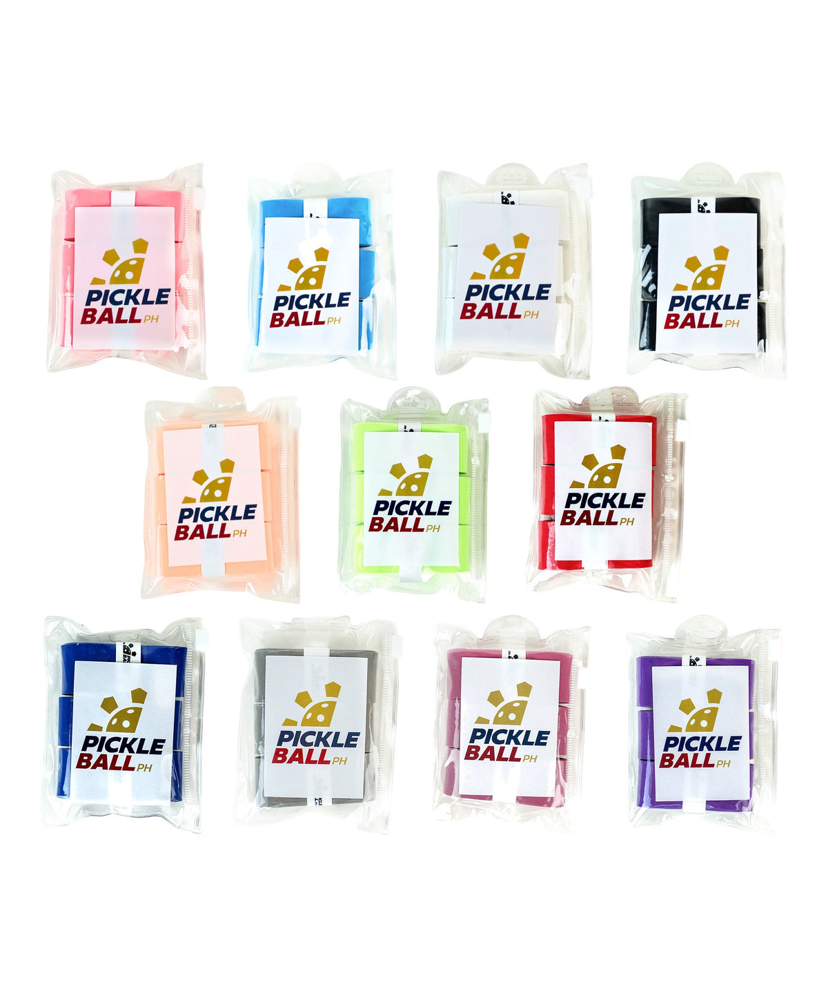 PBPH Tacky Pickleball Overgrip (3-Pack)