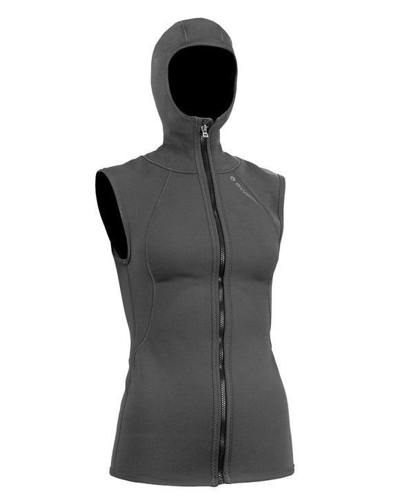 SHARKSKIN T2 CHILLPROOF WOMEN'S FULL ZIP HOODED VEST