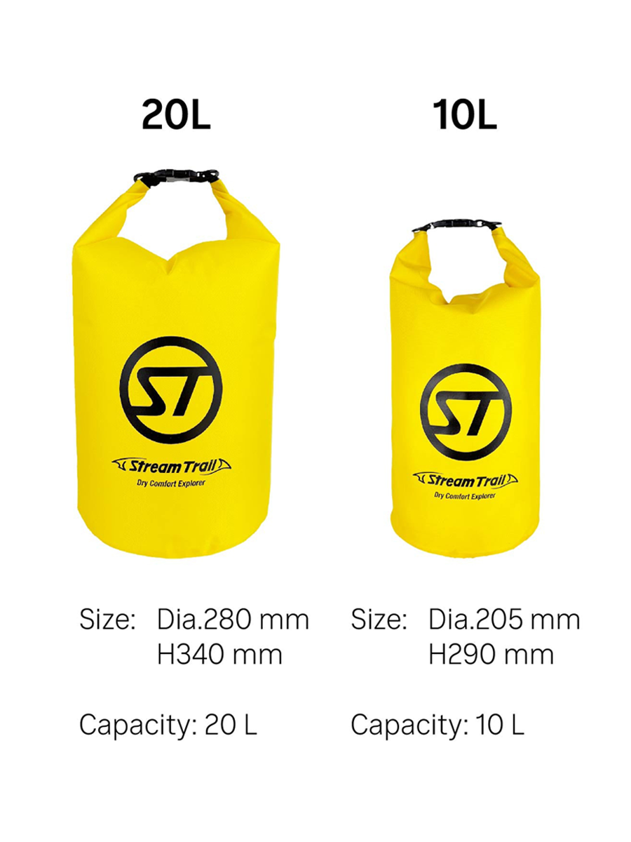 STREAM TRAIL Dry Cylinder Bag - 10L