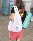 STREAM TRAIL Foldable Tote Bag