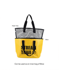 STREAM TRAIL Mesh Tote Bag