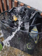 STREAM TRAIL Mesh Tote Bag