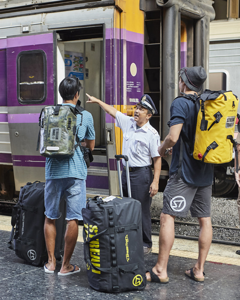 STREAM TRAIL Shinano II Trolley Duffel Bag