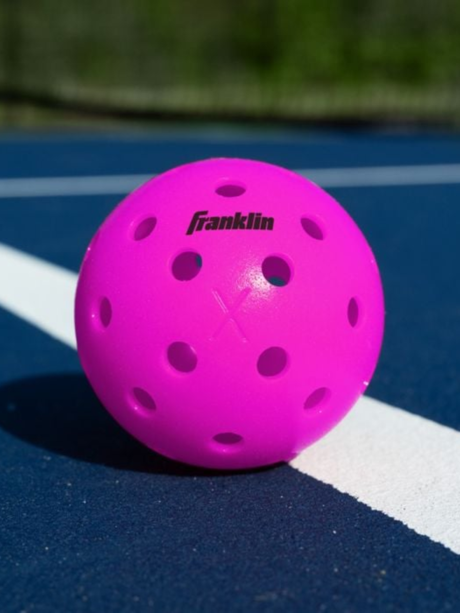 FRANKLIN X-40 Outdoor Pickleballs - 74mm (100-pack)