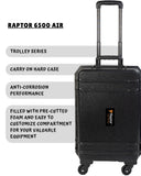 RAPTOR 6500 AIR HARD CASE TROLLEY WITH ORGANIZER