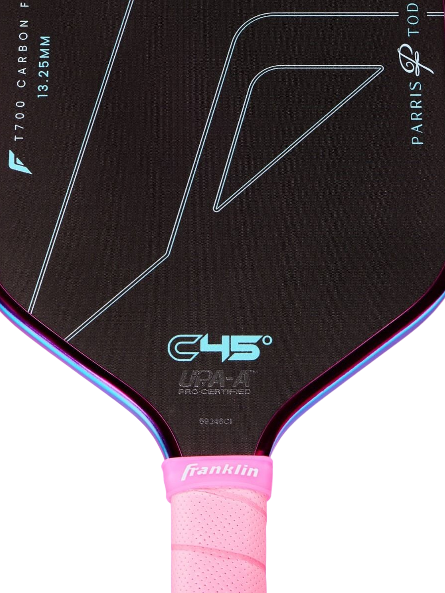 FRANKLIN C45° Carbon Fiber Parris Todd Pickleball Paddle