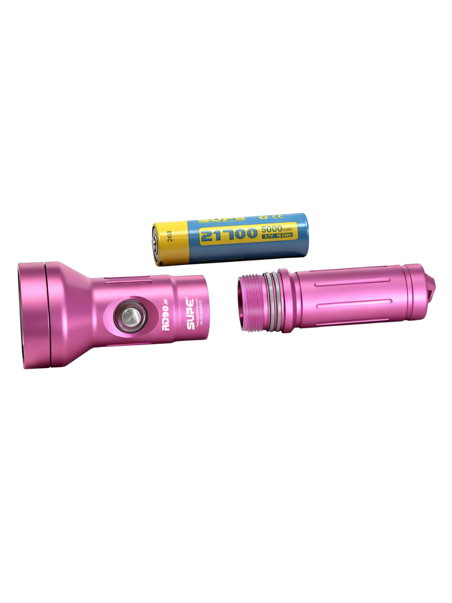 SCUBALAMP SUPE RD90 V3 2200 Lumens Dive Light