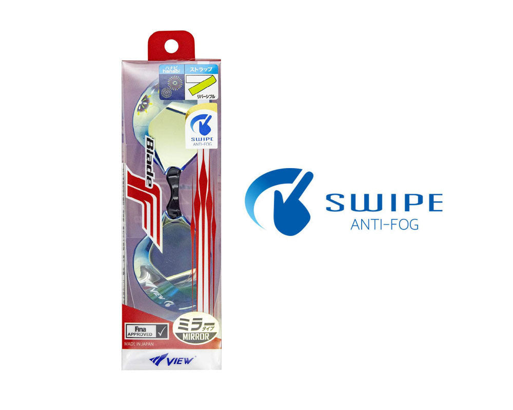 VIEW V122TKY Blade F Limited Edition Swipe Mirrored Goggles