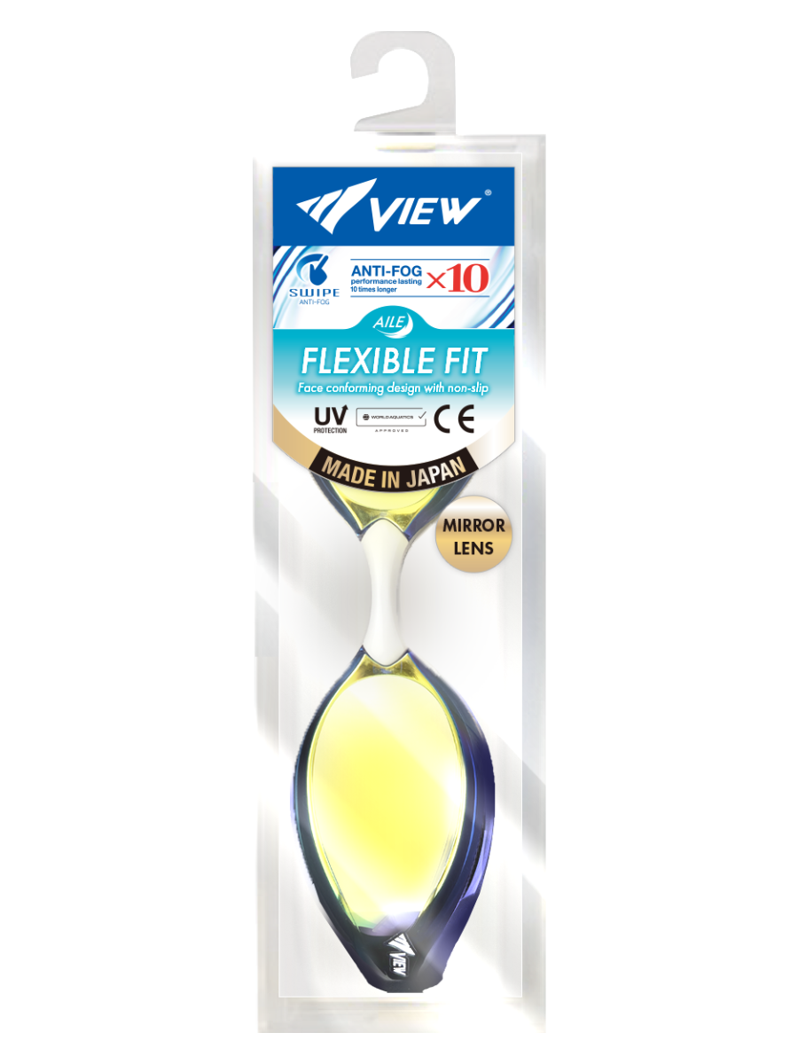 VIEW V240ASAM Aile Flexible Fit Swipe Mirrored Goggles