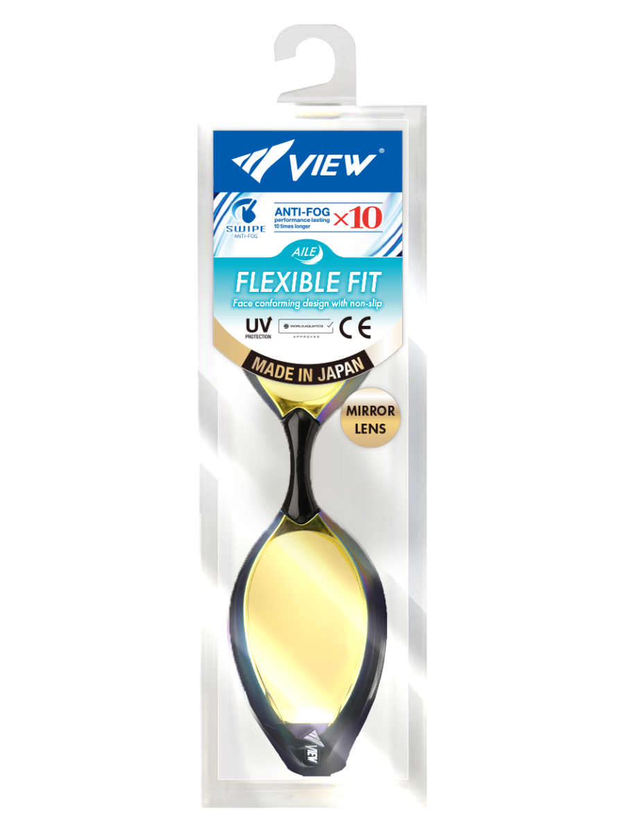 VIEW V240ASAM Aile Flexible Fit Swipe Mirrored Goggles