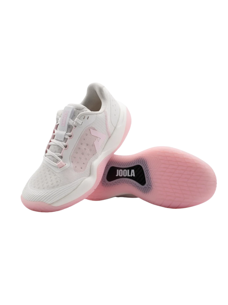 JOOLA FUNKSH1n Pickleball R4LLy Shoes - White/Light Pink
