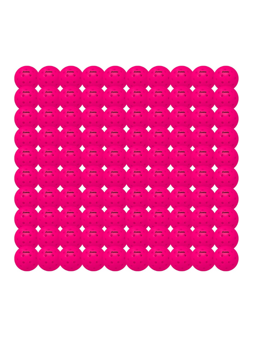 FRANKLIN X-40 Outdoor Pickleballs - 74mm (100-pack)