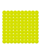 FRANKLIN X-40 Outdoor Pickleballs - 74mm (100-pack)