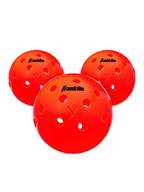 FRANKLIN X-40 Outdoor Pickleballs - 74mm (3 Packs)