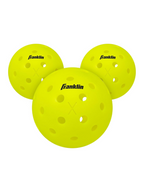 FRANKLIN X-40 Outdoor Pickleballs - 74mm (3 Packs)