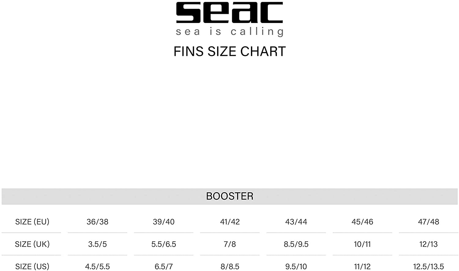 Seac Booster Fins Splash Underwater Imaging