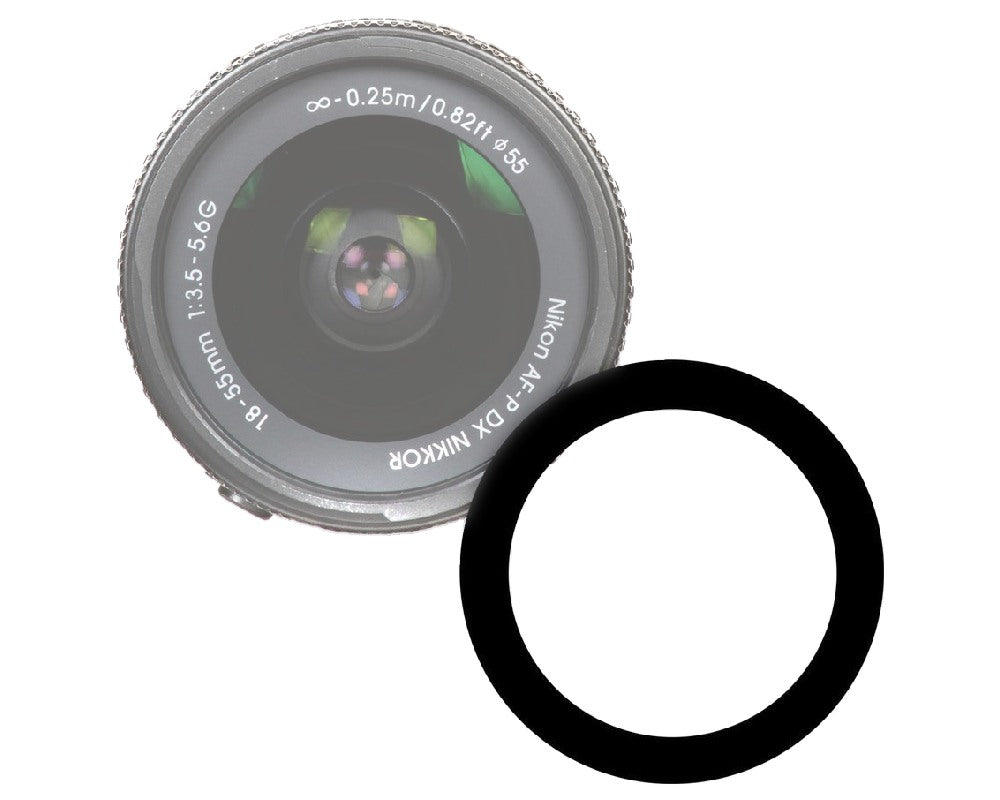 IKELITE Anti-Reflection Ring For Nikon 18-55mm