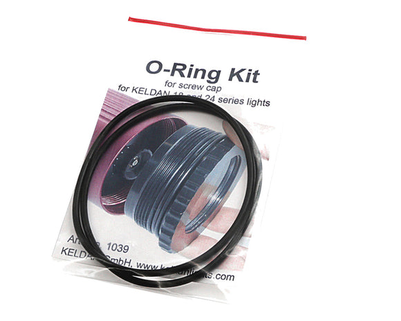 KELDAN O-RING KIT FOR 18, 24 LIGHTS SCREW CAP